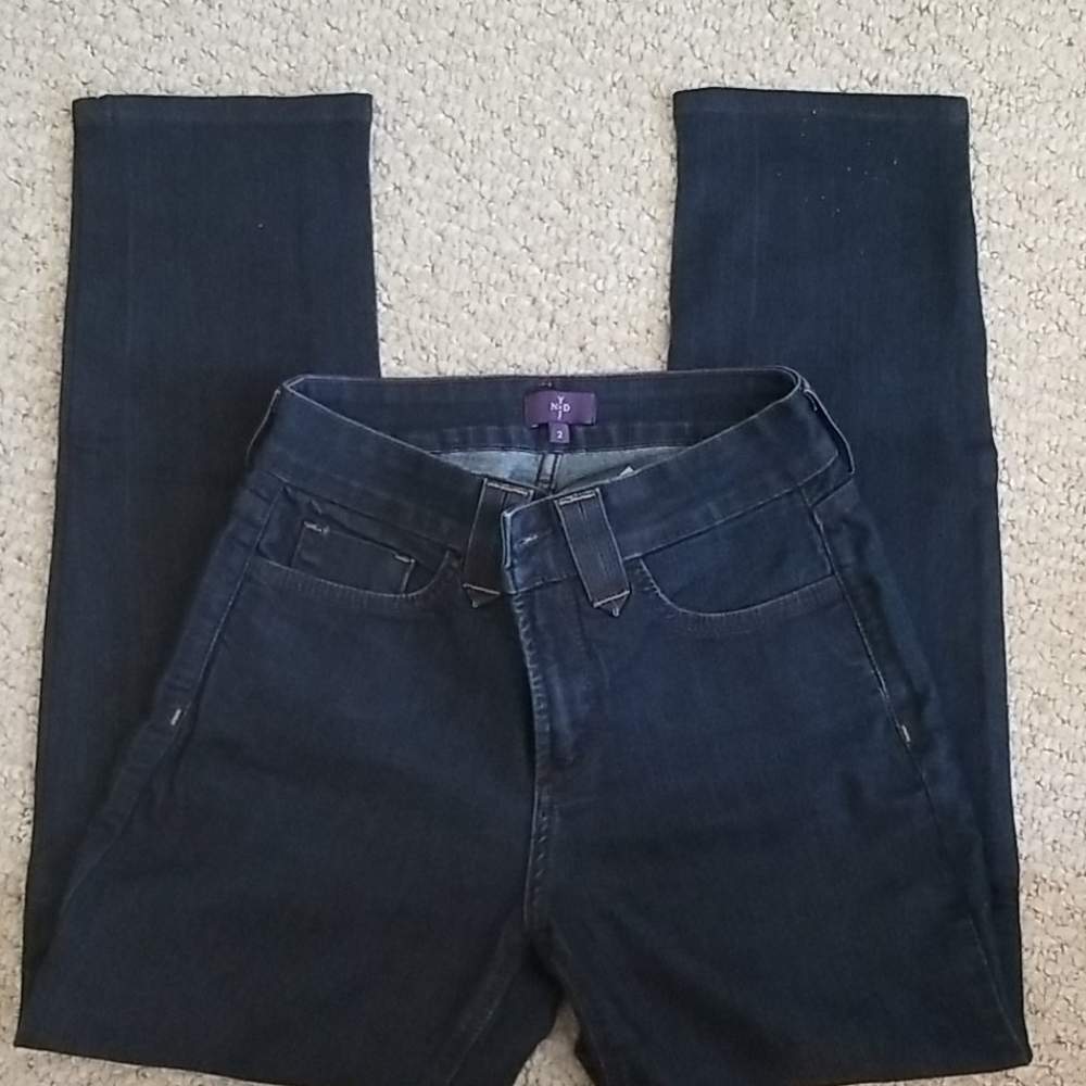 Nydj Straight Dark blue Stretch style 10063